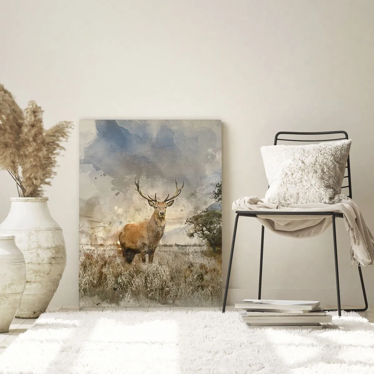 Glastavla - Bild på glas - Värdighet - styrka - dignitet - 50x70 cm