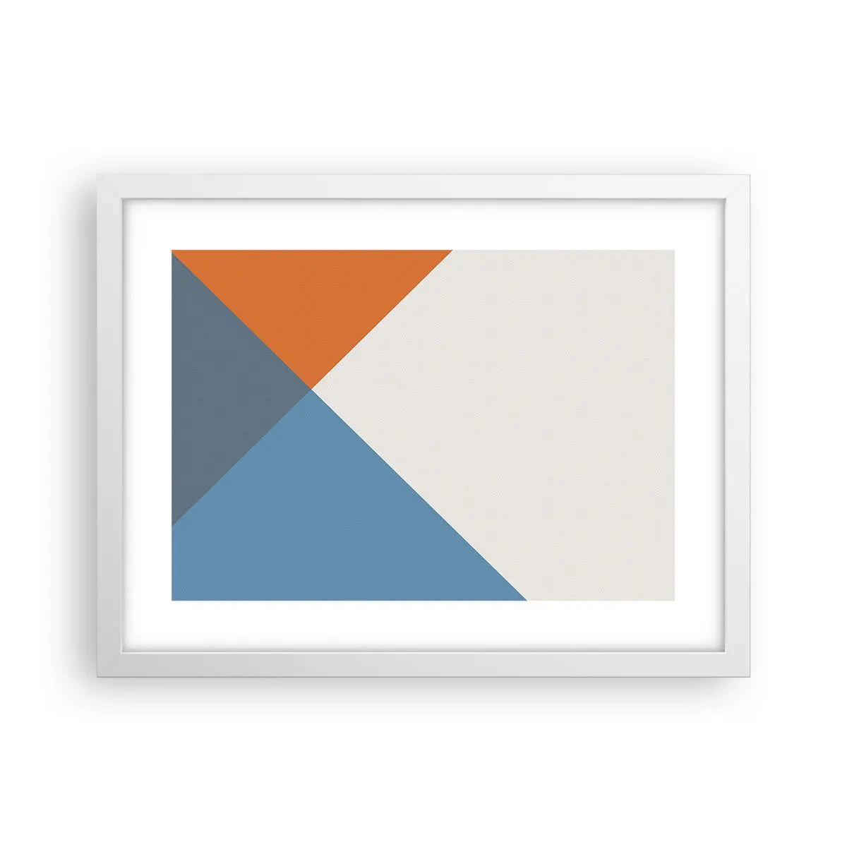 Affisch i vit ram - Under vinkel… - 40x30 cm