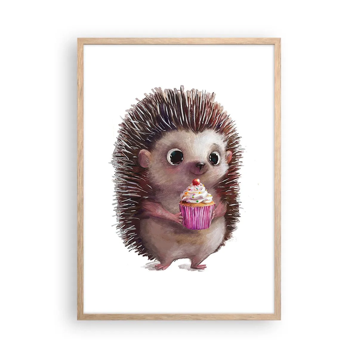 Affisch i ram av ljusek - Varje dag är helgdag - 50x70 cm