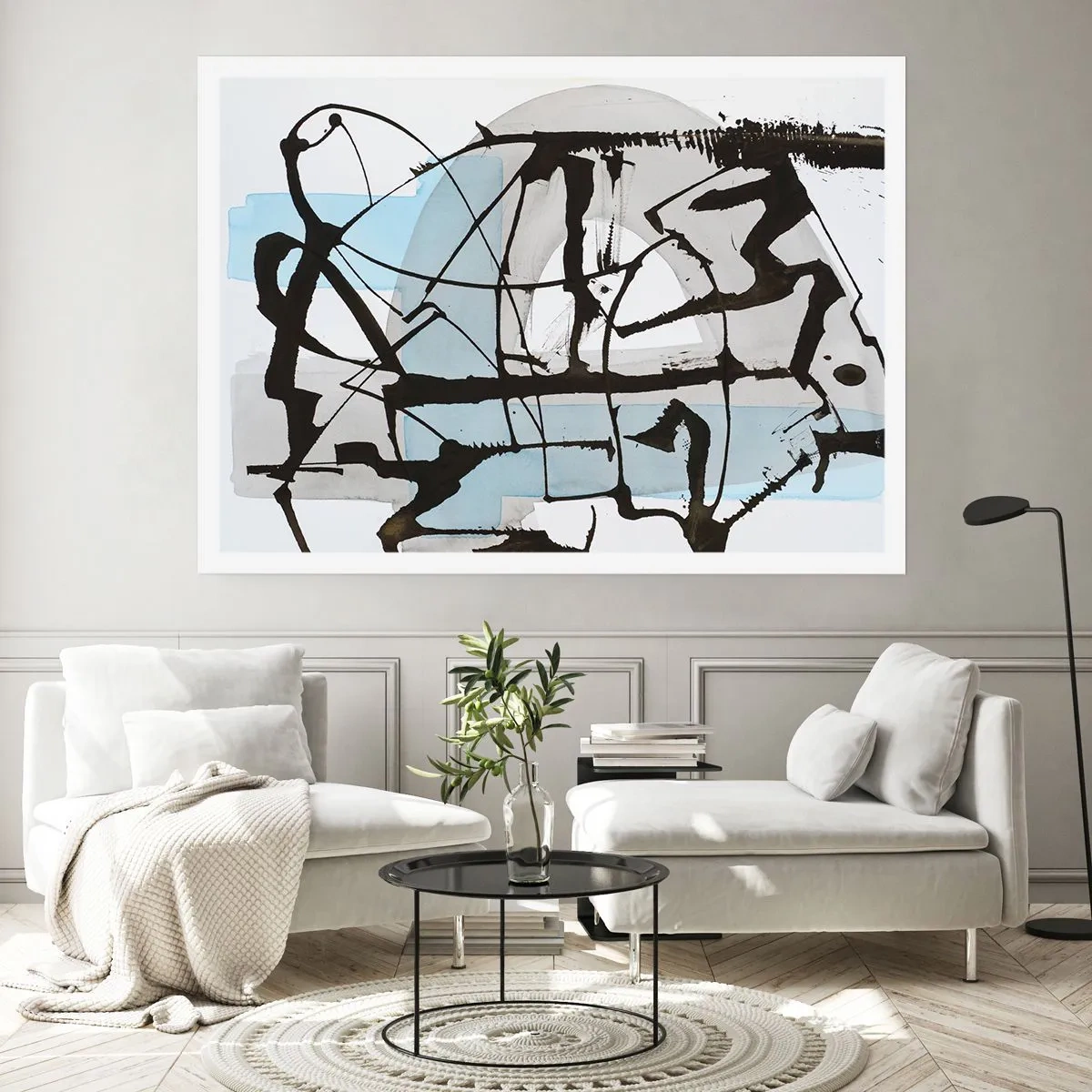 Affisch - Blått trots allt - 91x61 cm