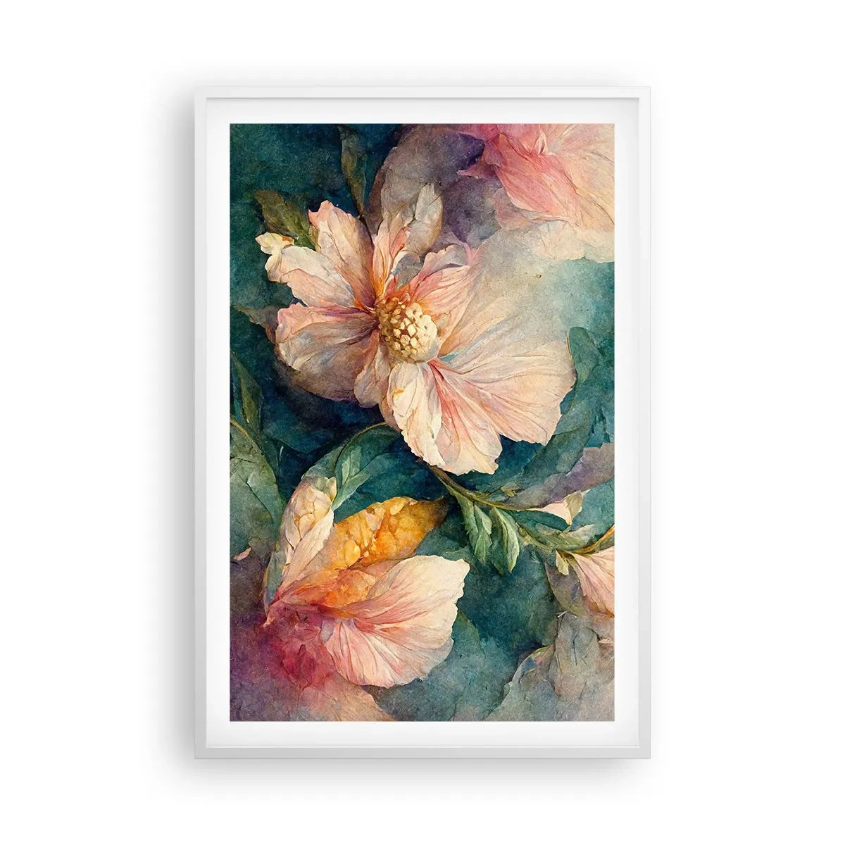 Affisch i vit ram - Bara subtilitet - 61x91 cm