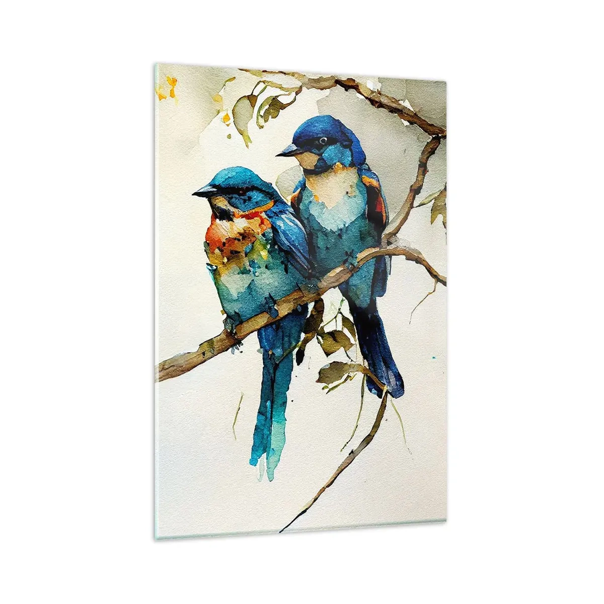 Glastavla - Bild på glas - Sur? - 80x120 cm