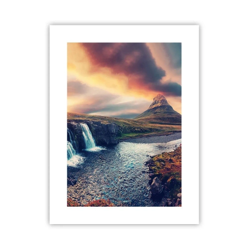 Affisch - I naturens majestät - 30x40 cm