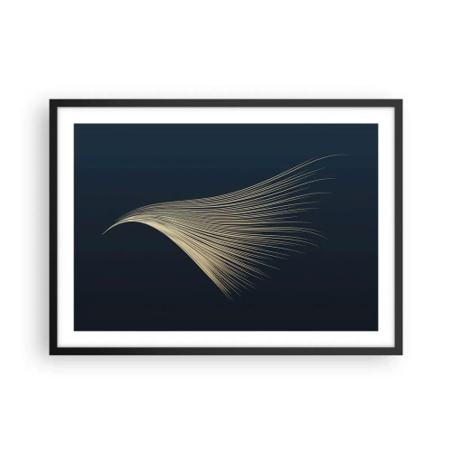 Affisch i svart ram - Som en ängels hårstrå - 70x50 cm