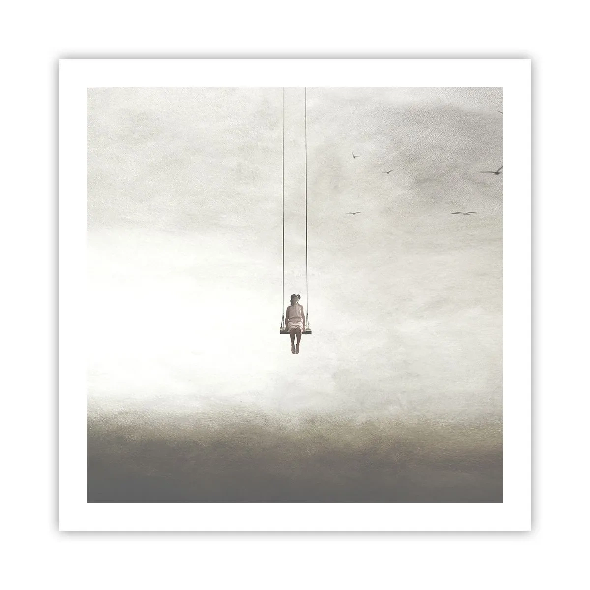 Affisch - Barn i oss - 60x60 cm