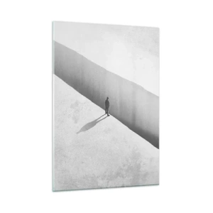 Glastavla - Bild på glas - Tydligt mål - 50x70 cm