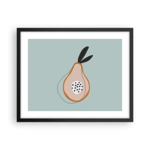 Affisch i svart ram - Att tränga in i sakens natur - 50x40 cm