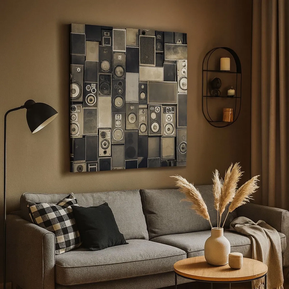 Canvastavla - Bild på duk - Allt väl - 30x30 cm