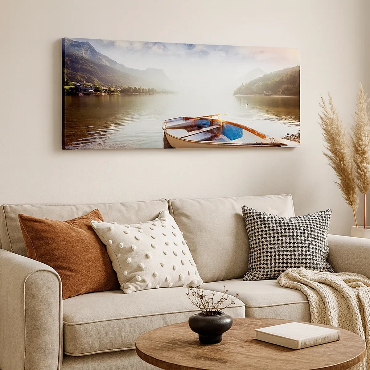 Canvastavla - Bild på duk - Vid ett stort och rent vatten - 30x30 cm