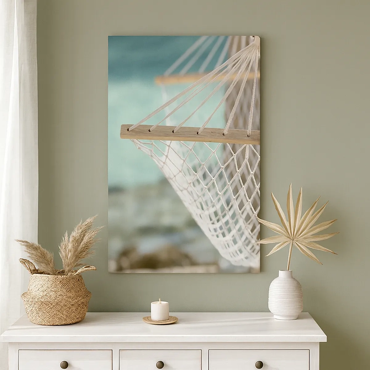 Canvastavla - Bild på duk - Avkopplingstid - 50x70 cm