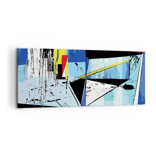 Canvastavla - Bild på duk - Se värden ur en vinkel... - 120x50 cm