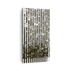 Canvastavla - Bild på duk - Rytm och brus - 55x100 cm