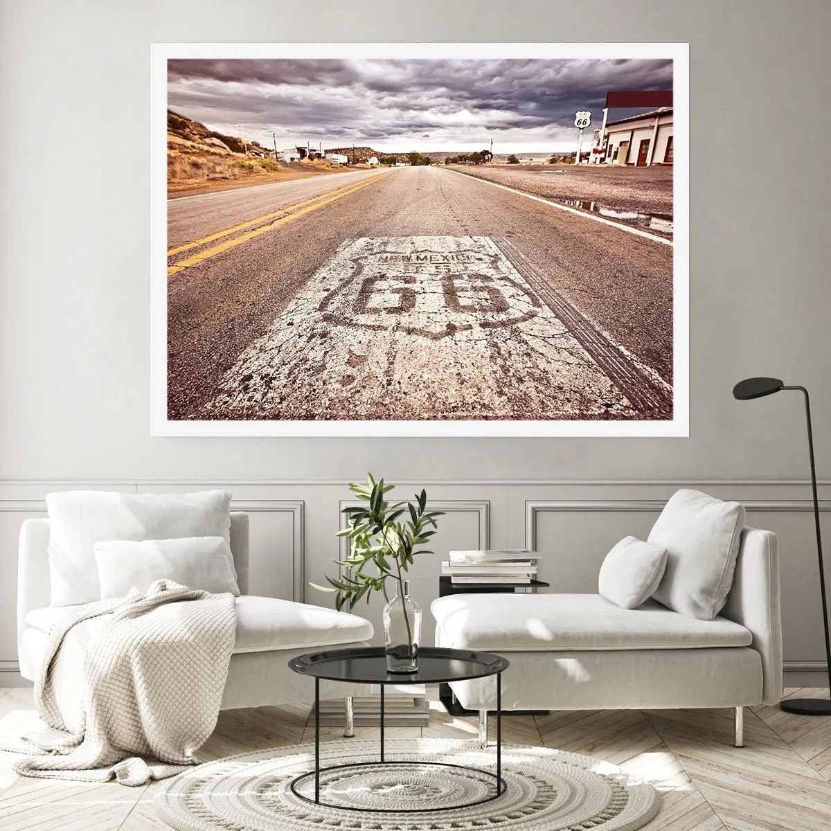 Affisch - Mother Road - amerikanska legenden - 50x40 cm