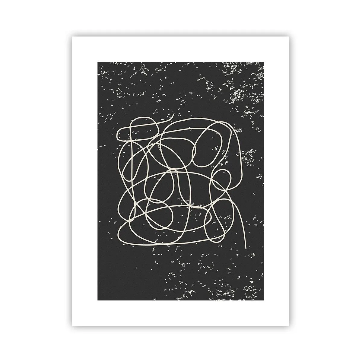 Affisch - Vilsegångna tankar - 30x40 cm