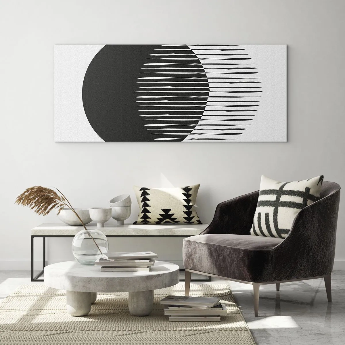 Glastavla - Bild på glas - Hans alter ego - 100x40 cm