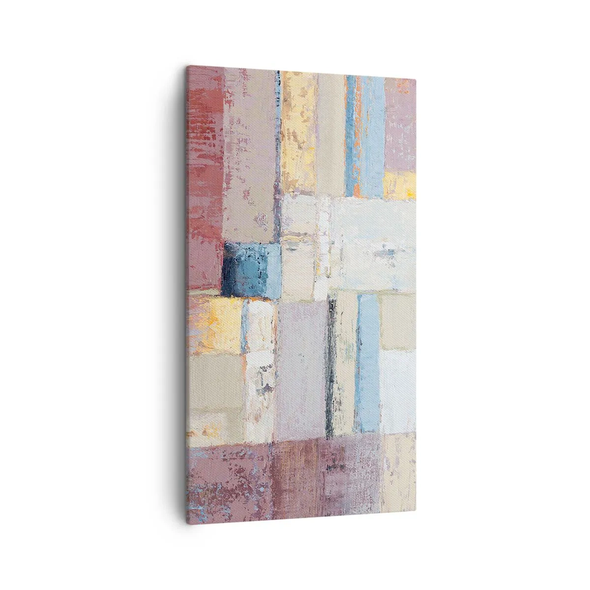Canvastavla - Bild på duk - Geometrins lugn - 45x80 cm