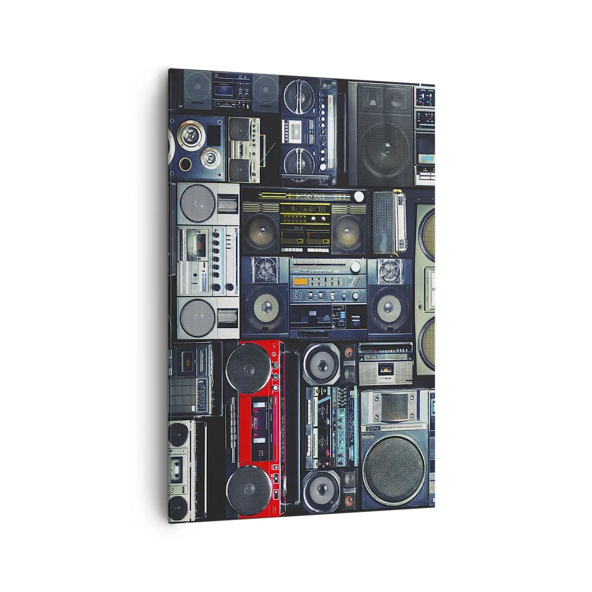 Canvastavla - Bild på duk - Längtan efter 80-talet - 80x120 cm