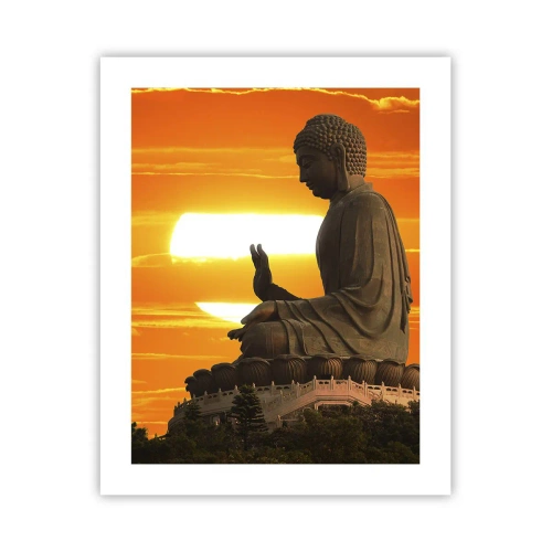 Affisch - Utan rädsla för världen - 40x50 cm