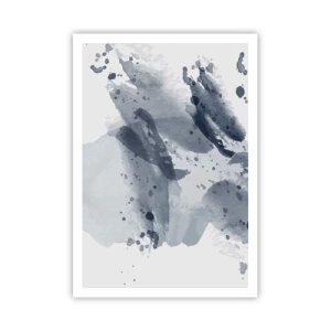 Affisch - Studie om vattnets natur - 70x100 cm