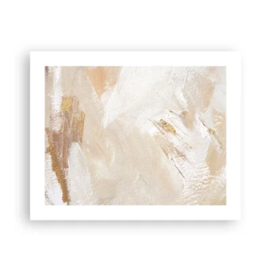 Affisch - Pastellfärgad komposition - 50x40 cm