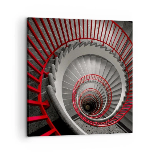 Canvastavla - Bild på duk - Arkitektoniska spel - 60x60 cm