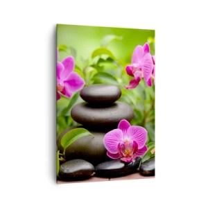 Canvastavla - Bild på duk - Lugnets pyramid - 70x100 cm