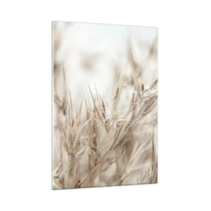 Glastavla - Bild på glas - Äng och vind - 50x70 cm