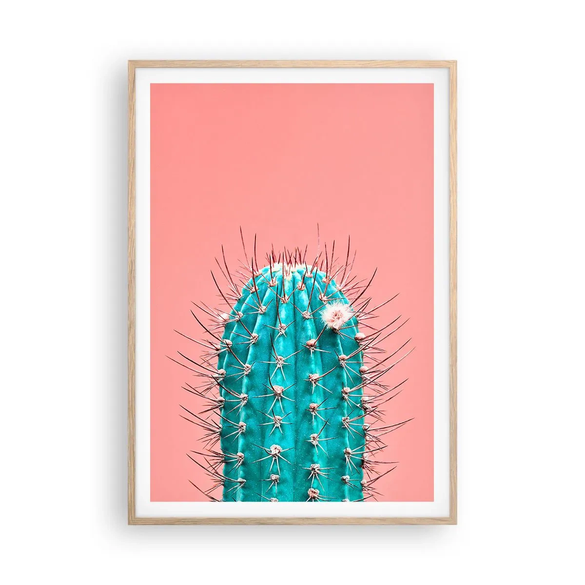 Affisch i ram av ljusek - Titta bara - 70x100 cm