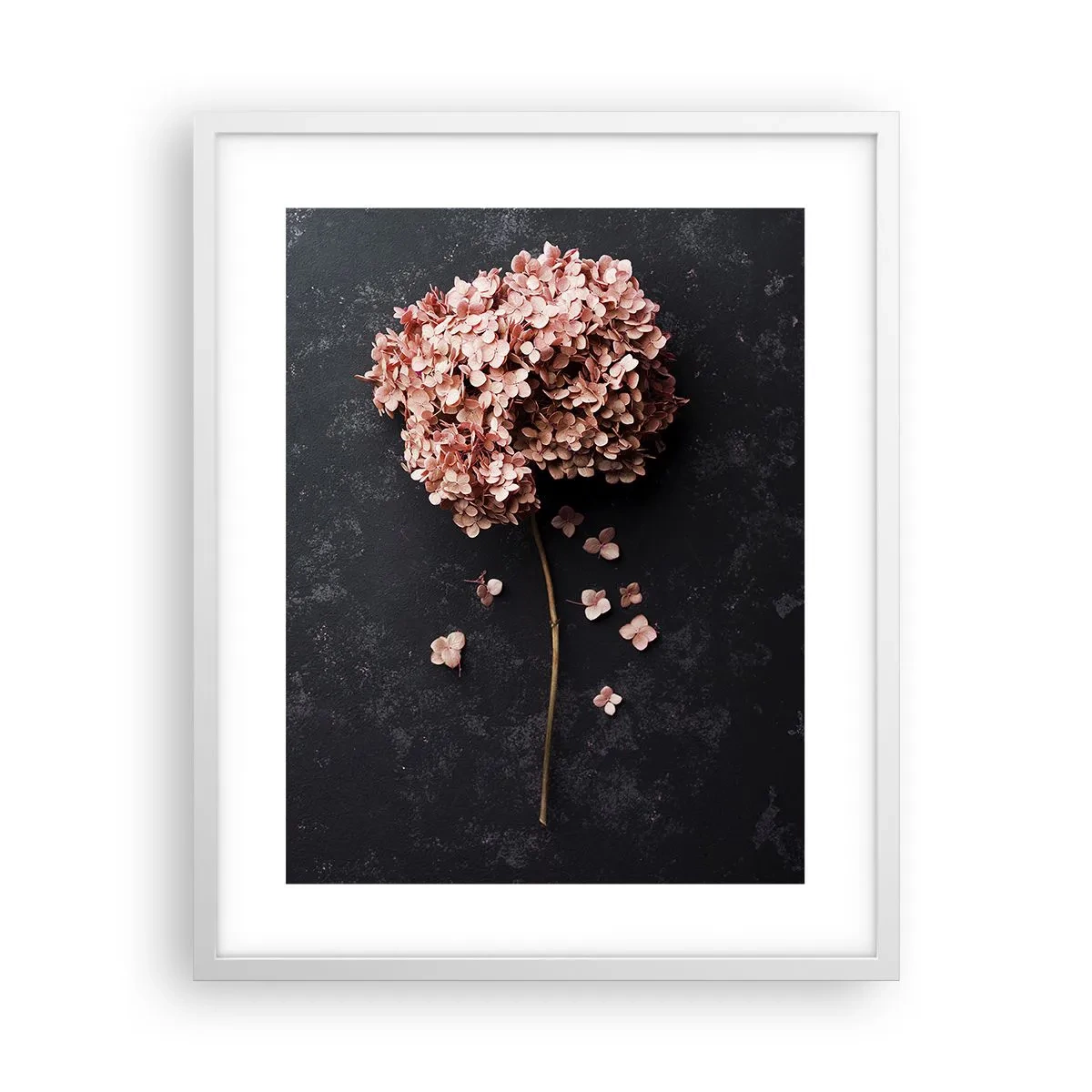 Affisch i vit ram - Ett verkligt romantiskt tecken - 40x50 cm