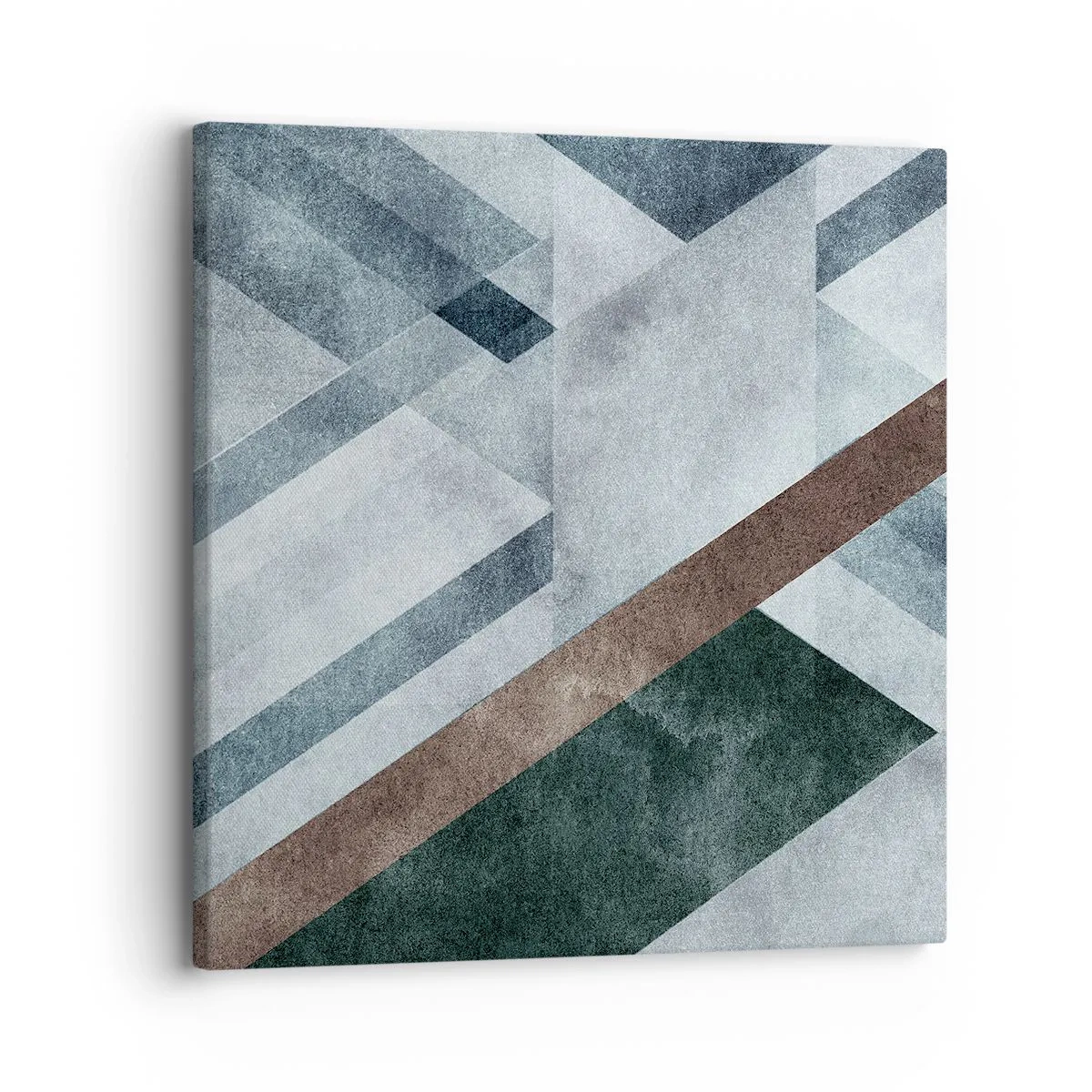 Canvastavla - Bild på duk - Sofistikerad elegans i geometri - 30x30 cm