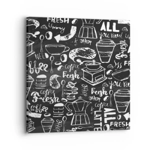 Canvastavla - Bild på duk - All you need is… - 30x30 cm