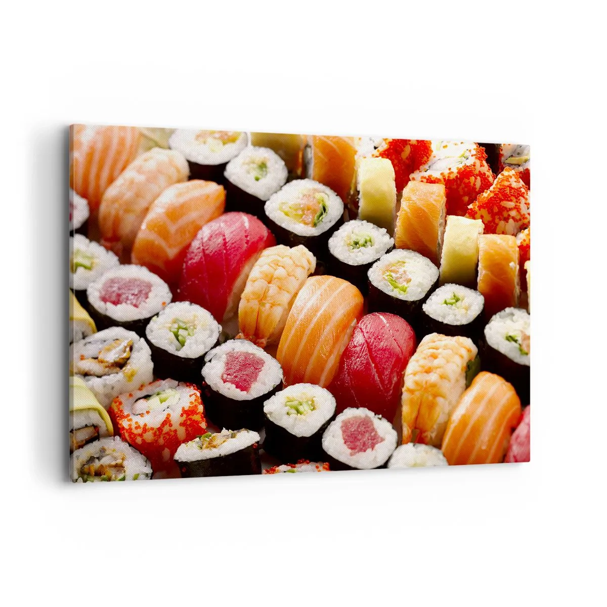 Canvastavla - Bild på duk - Asiens färger och smaker - 120x80 cm