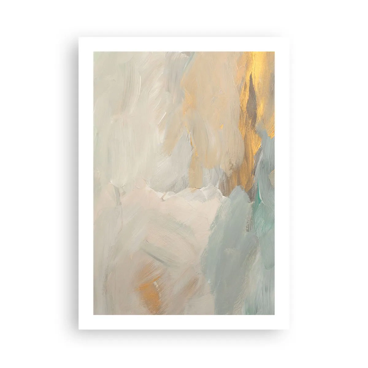 Affisch - Abstraktion - ett land av mildhet - 50x70 cm