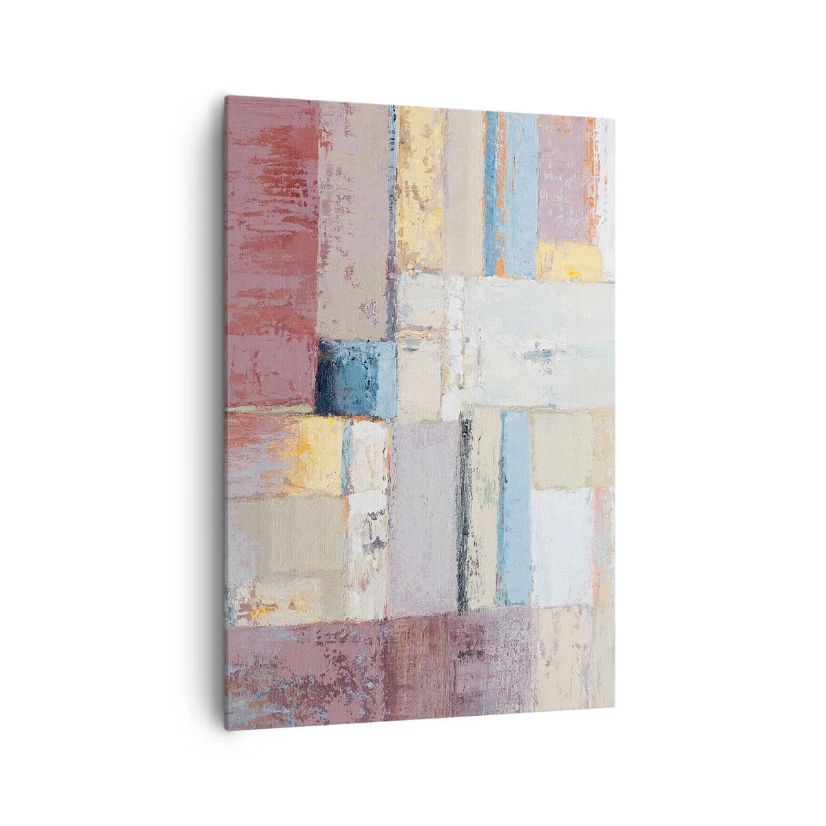 Canvastavla - Bild på duk - Geometrins lugn - 70x100 cm