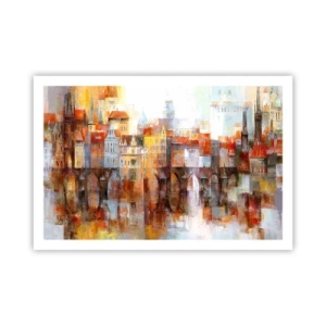 Affisch - Vackert under bron - 91x61 cm