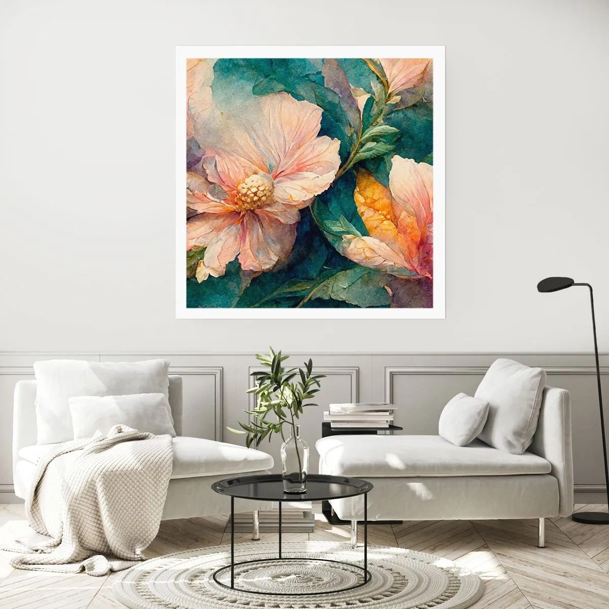 Affisch - Bara subtilitet - 50x50 cm