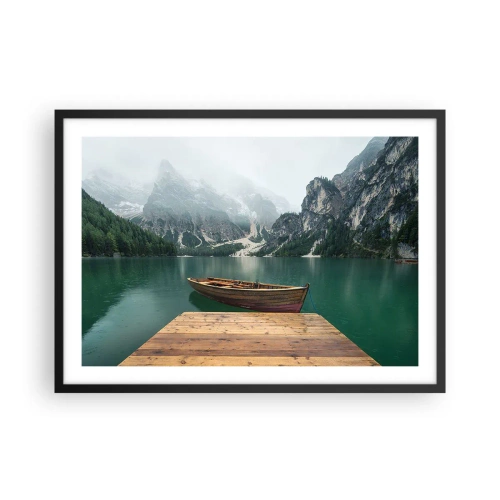Affisch i svart ram - Naturens mäktighet - 70x50 cm