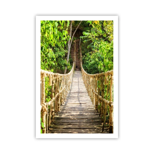 Affisch - Upphängd i grönskan - 61x91 cm