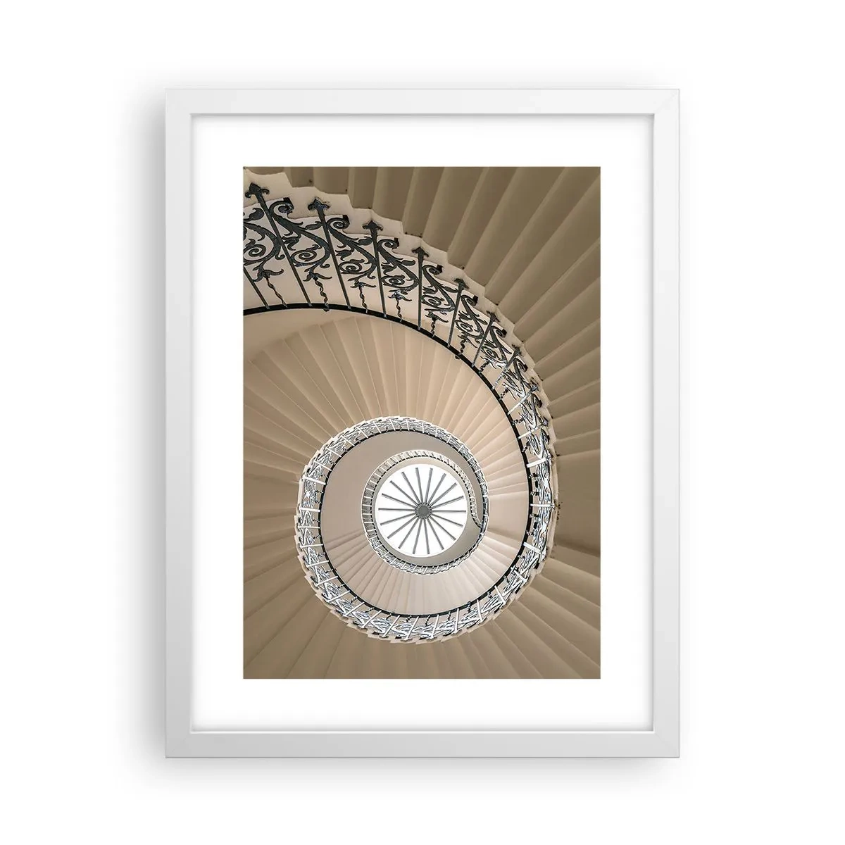 Affisch i vit ram - I musslans mitt - 30x40 cm