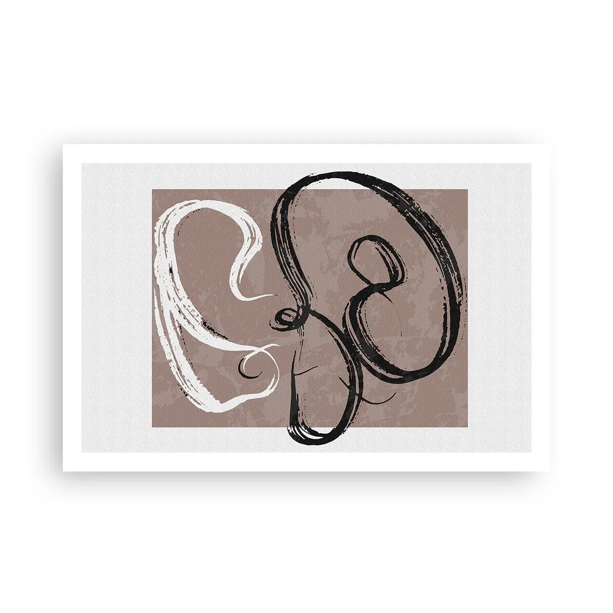 Affisch - Komposition - sökande efter fullständighet - 91x61 cm