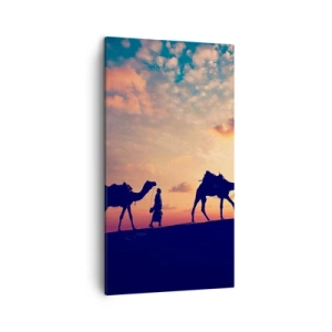 Canvastavla - Bild på duk - Orientens hemliga ande - 45x80 cm