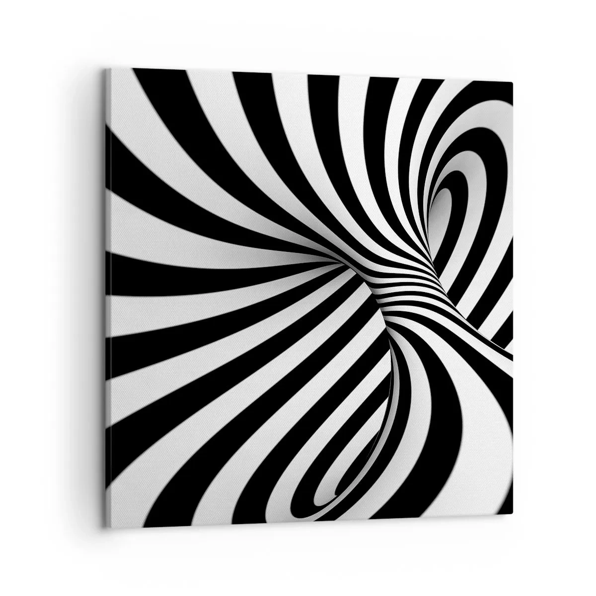Canvastavla - Bild på duk - Komposition: dansande rum - 50x50 cm
