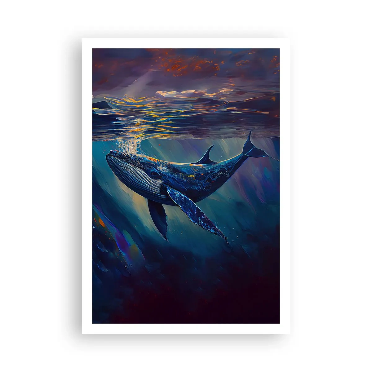 Affisch - Välkommen till min värld - 70x100 cm