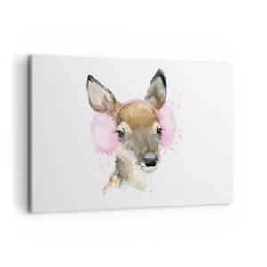 Canvastavla - Bild på duk - Kylan är inte längre skrämmande - 120x80 cm