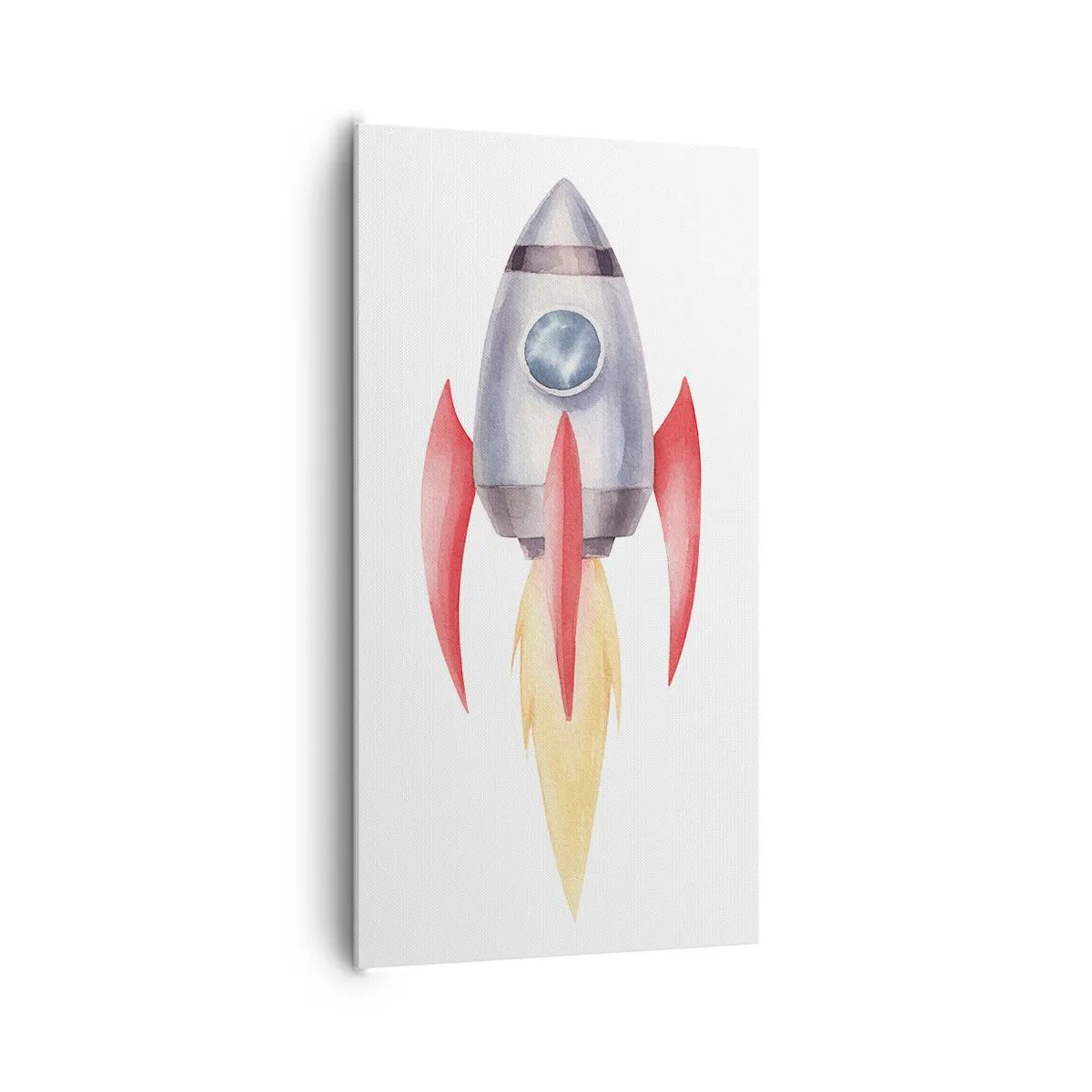 Canvastavla - Bild på duk - Högre, snabbare, längre - 65x120 cm