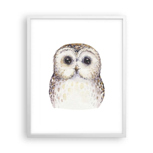 Affisch i vit ram - Titta i mina ögon - 40x50 cm