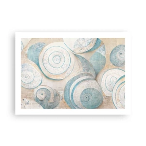 Affisch - Vad döljer musslan? - 70x50 cm