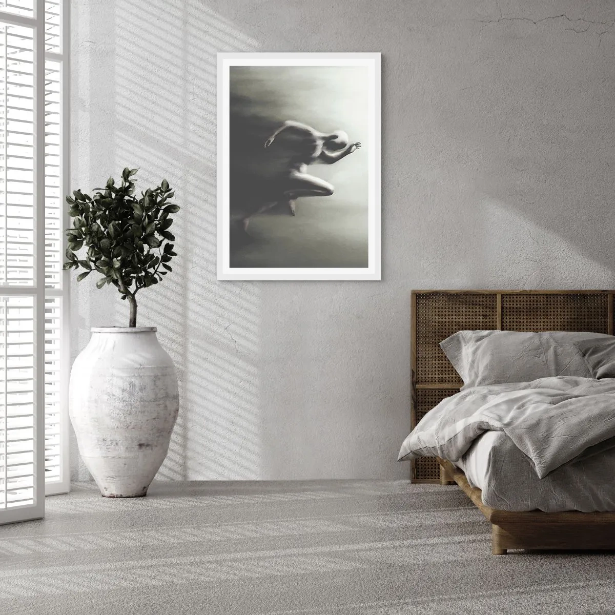 Affisch i vit ram - Omöjlig att stoppa - 61x91 cm