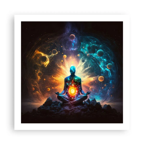 Affisch - Kosmisk stillhet - 60x60 cm