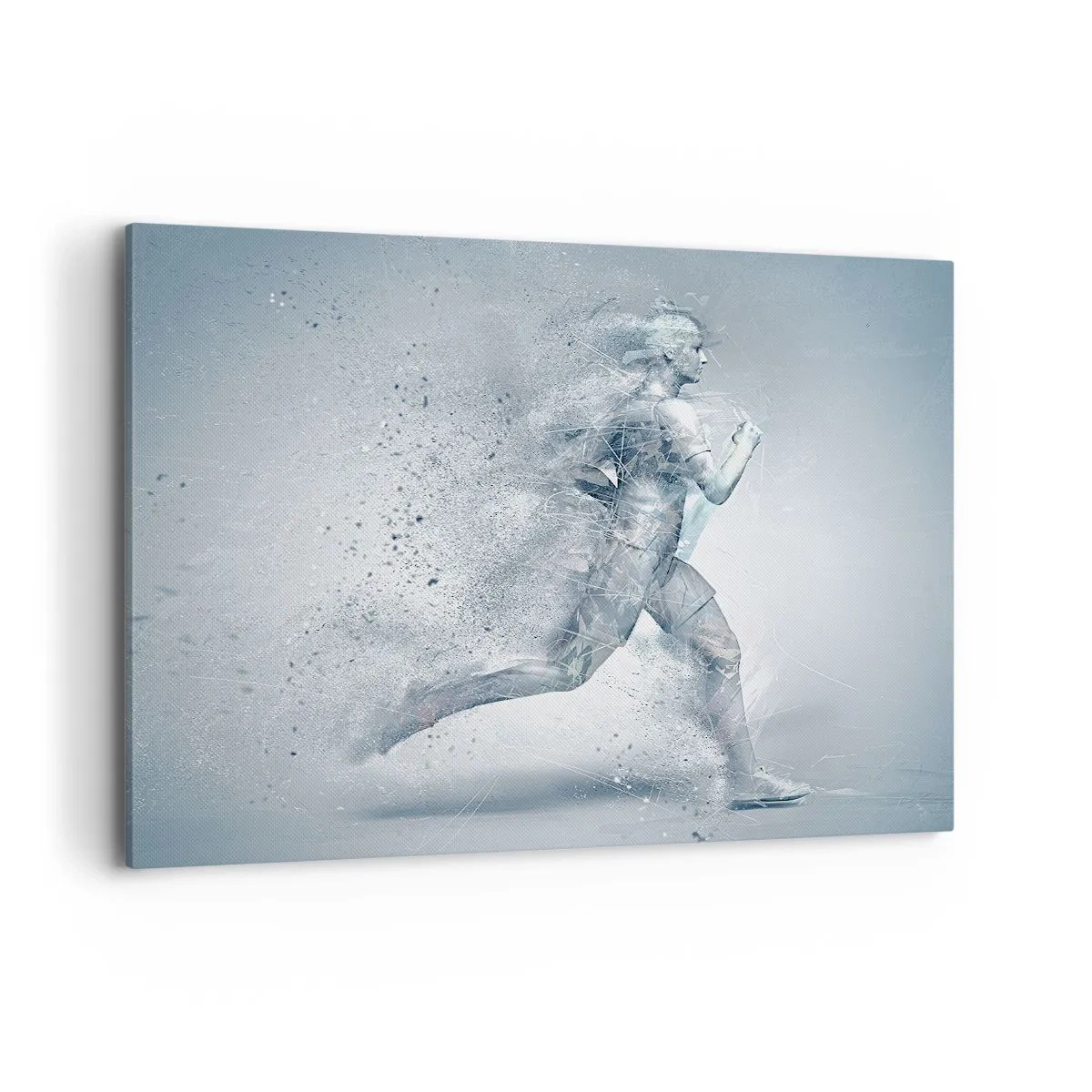 Canvastavla - Bild på duk - Kristallren energi - 100x70 cm